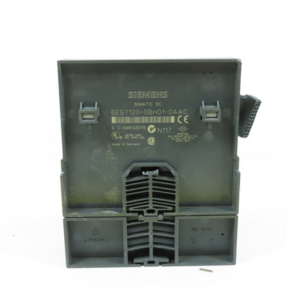 Siemens 6ES7120-0BH01-0AA0 Simatic SC Spring Terminal Block W/6ES7120-2BH00-0AA0