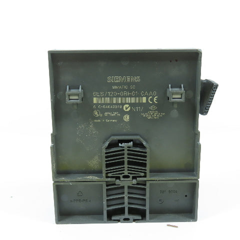 Siemens 6ES7120-0BH01-0AA0 Simatic SC Spring Terminal Block W/6ES7120-2BH00-0AA0