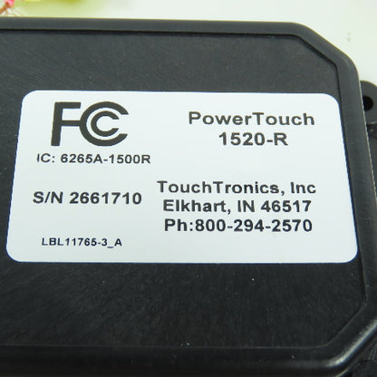 TouchTronics 1520-R PowerTouch Radio Frequency Remote Control System 24VDC NEW