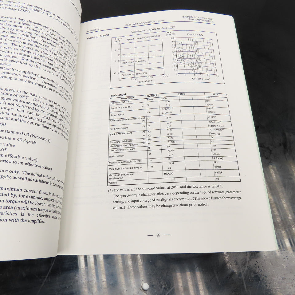 GE Fanuc GFZ-65142E/02 Alpha a Series Servo Motor Description Manual