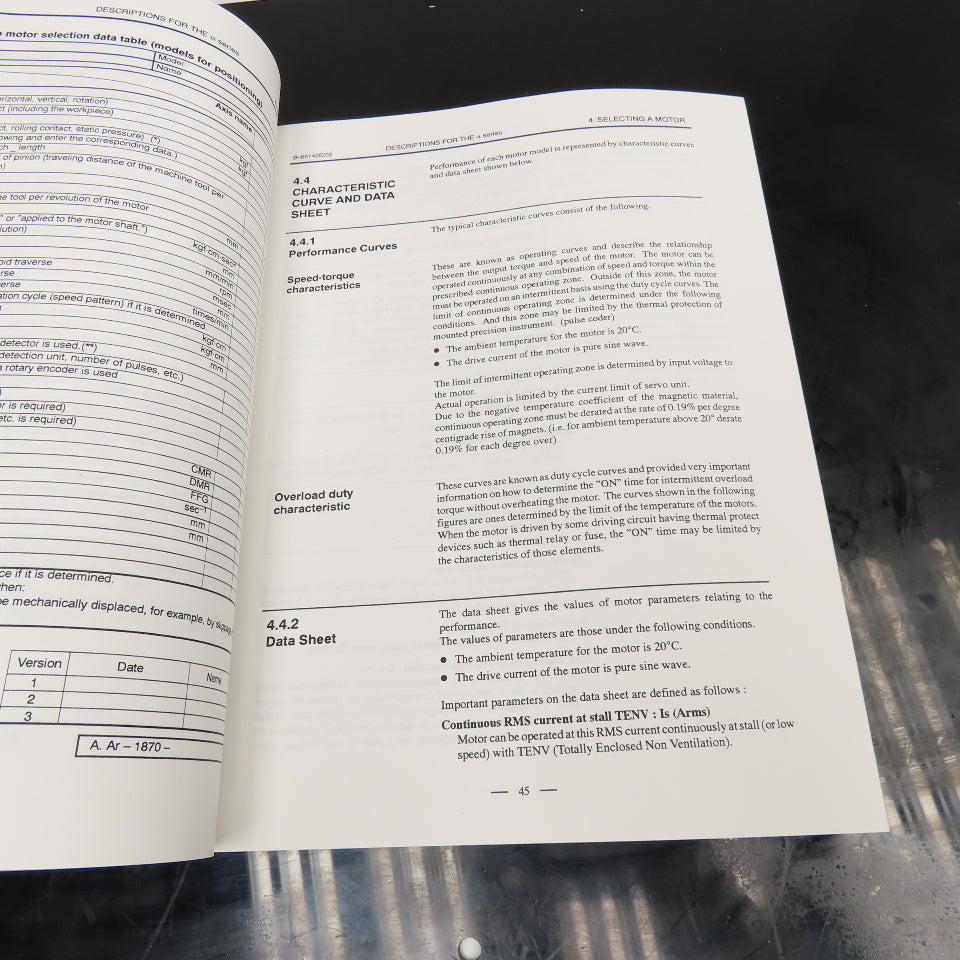GE Fanuc GFZ-65142E/02 Alpha a Series Servo Motor Description Manual