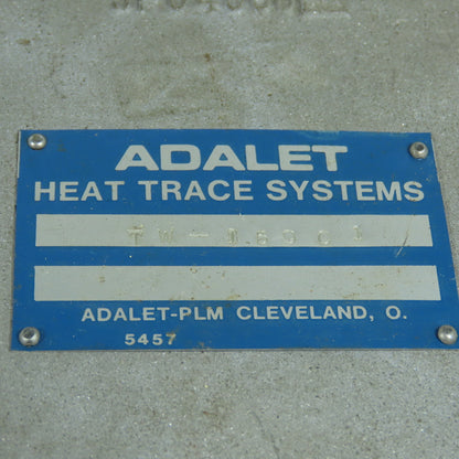 Heat Trace System TW-150C1 Haz Location Thermostat 0-150°F W/ Adalet-PLM JP04060