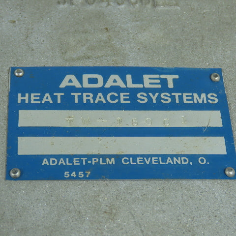 Heat Trace System TW-150C1 Haz Location Thermostat 0-150°F W/ Adalet-PLM JP04060