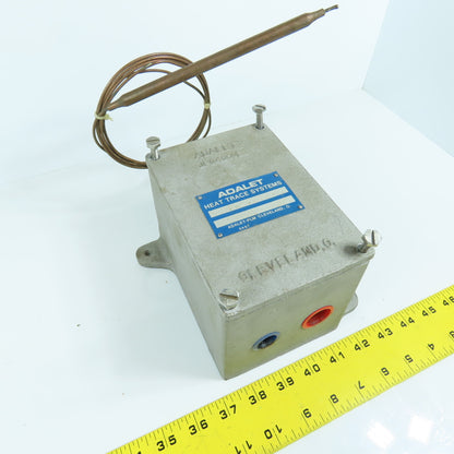 Heat Trace System TW-150C1 Haz Location Thermostat 0-150°F W/ Adalet-PLM JP04060