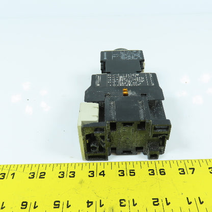Telemecanique CA2 DN31 10A Contactor 220v Coil W/ LA3 DR4 Time Delay Relay