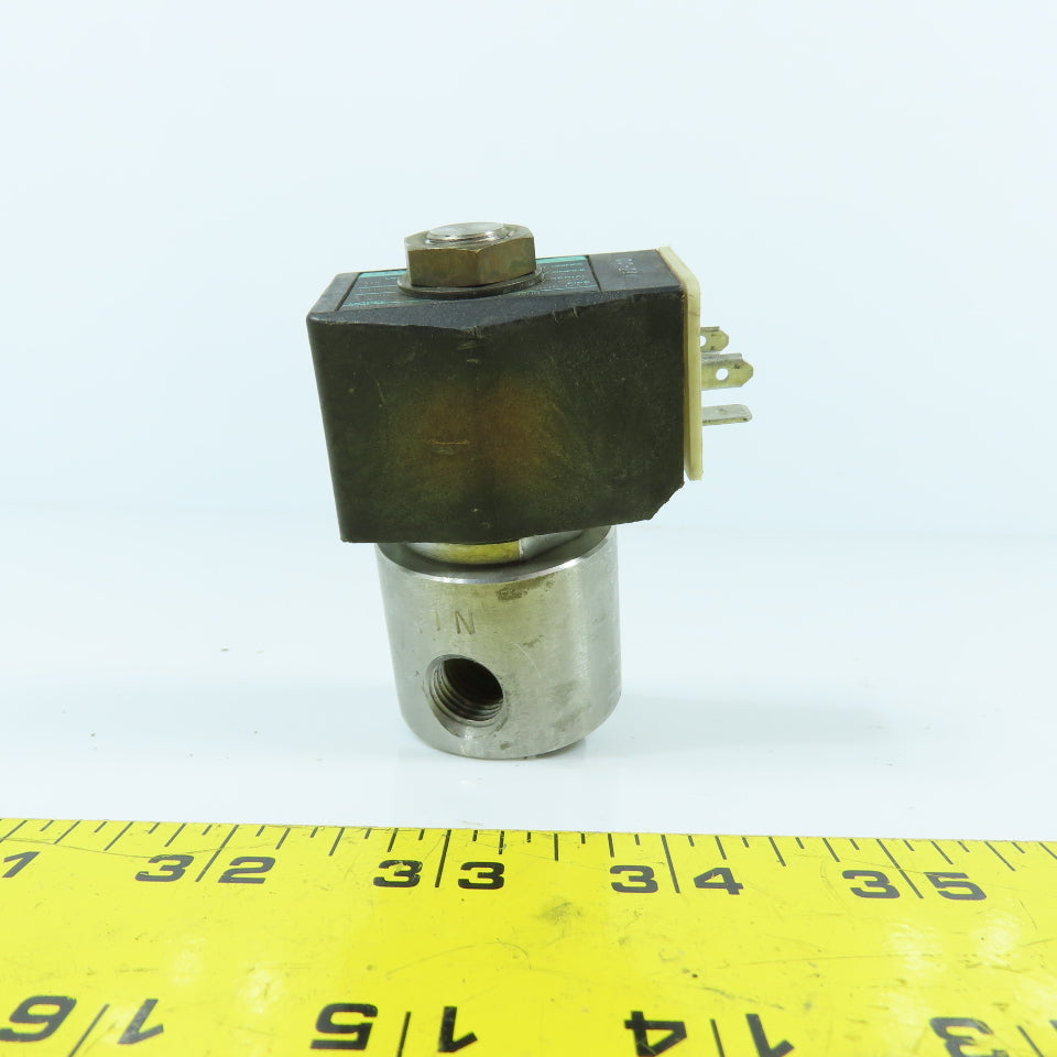 CKD AB31-02-2 24VDC Stainless Steel Solenoid Valve 1/4" Ports