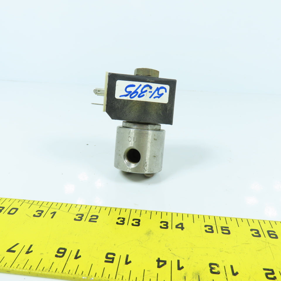 CKD AB31-02-2 24VDC Stainless Steel Solenoid Valve 1/4" Ports