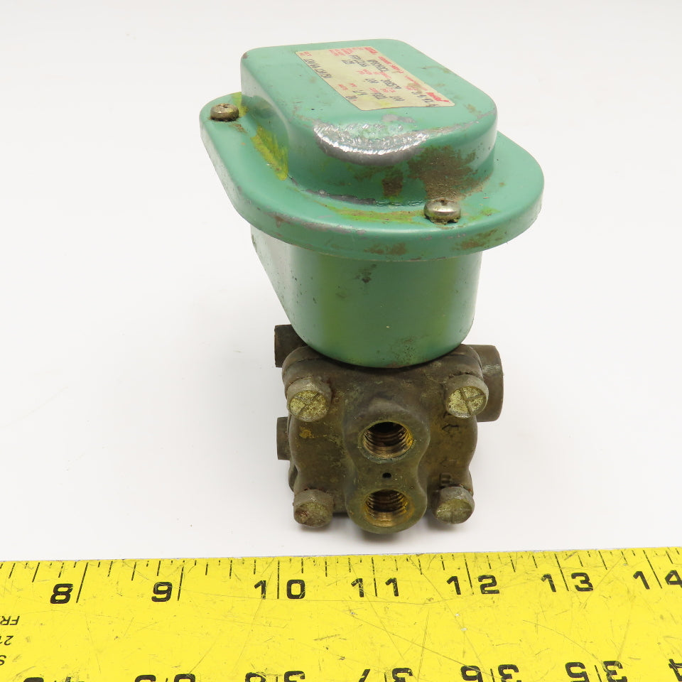 Asco WP8342C1 Solenoid Valve 120VAC 1/4" NPT 100PSI 20W Oil Water Inert Gas