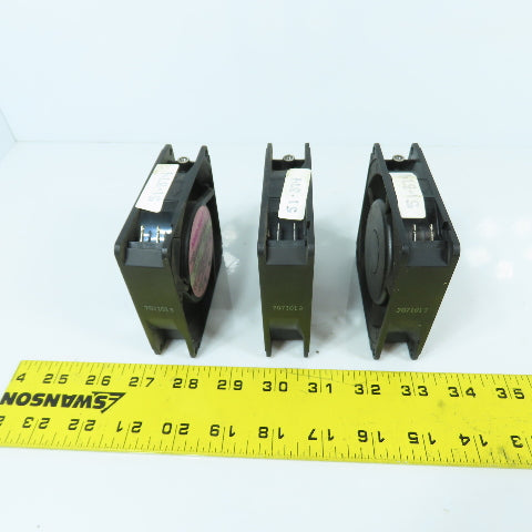 NMB 3610PS-22T-B30 220VAC Cooling Fan Single Phase 3-5/8" x 3-5/8" Lot Of 3