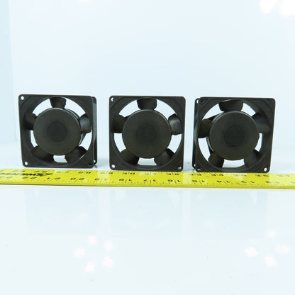 NMB 3610PS-22T-B30 220VAC Cooling Fan Single Phase 3-5/8" x 3-5/8" Lot Of 3