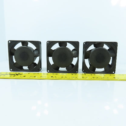 NMB 3610PS-22T-B30 220VAC Cooling Fan Single Phase 3-5/8" x 3-5/8" Lot Of 3