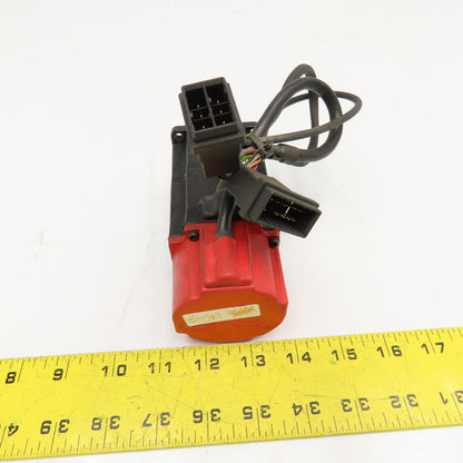 Fanuc A06B-0113-B175 0.2kW 200Hz 3000RPM 2.8A 48VDC Servo Motor
