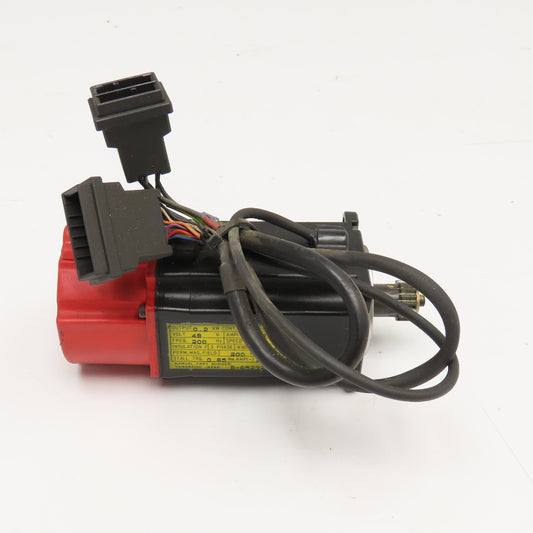 Fanuc A06B-0113-B175 0.2kW 200Hz 3000RPM 2.8A 48VDC Servo Motor