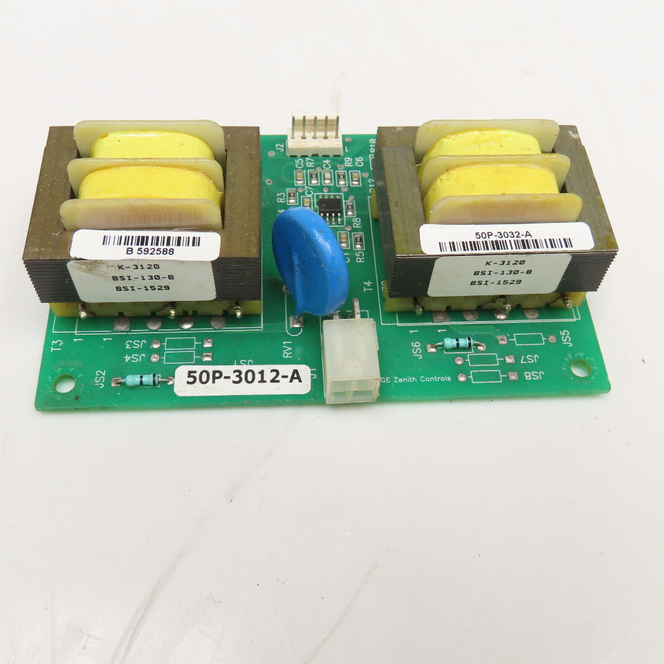 GE Zenith Controls 50P-3012-A Circuit Board Card PCB
