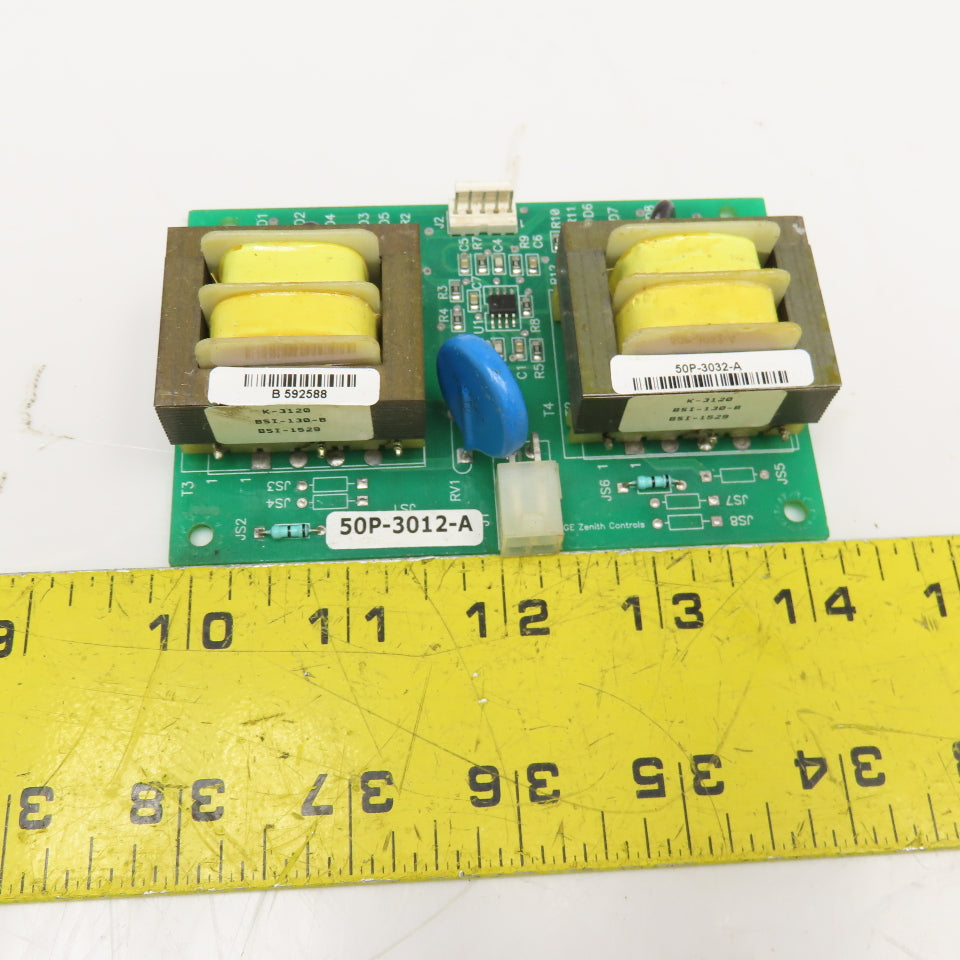 GE Zenith Controls 50P-3012-A Circuit Board Card PCB