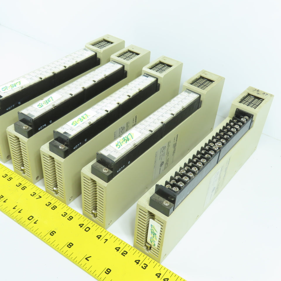 Omron C500-ID218 3G2A5-ID218 Input Unit 24VDC Lot Of 5