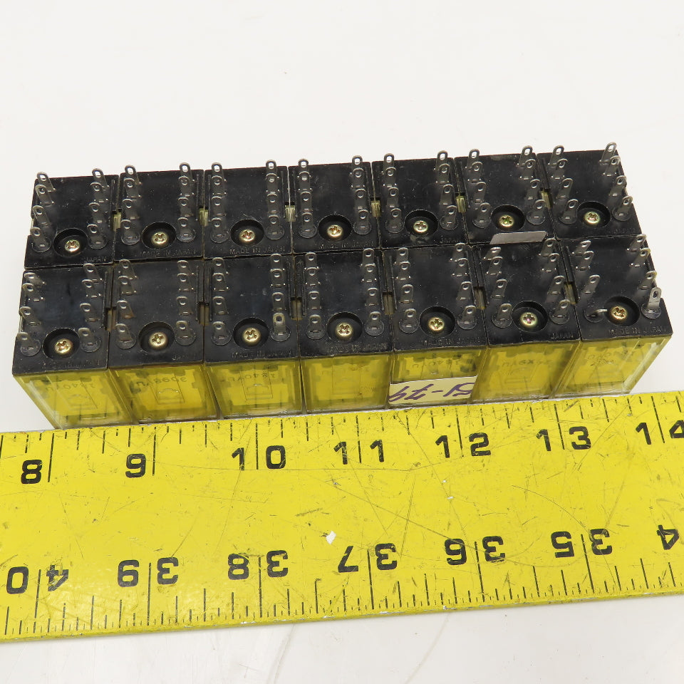 Omron MY2N-D2 110/120VAC Control Relay Lot Of 14
