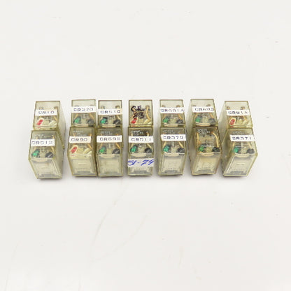 Omron MY2N-D2 110/120VAC Control Relay Lot Of 14