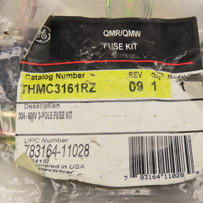 General Electric THMC3161RZ 30A 600V 3 Pole Fuse Kit QMR/QMW