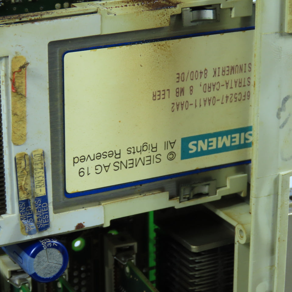 Siemens 6FC5357-0BB34-0AE0 Sinumerik 840D/DE NCU 573.4 Pentium IIIb 64MB