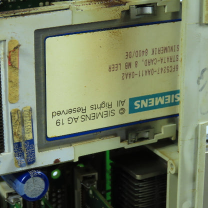 Siemens 6FC5357-0BB34-0AE0 Sinumerik 840D/DE NCU 573.4 Pentium IIIb 64MB