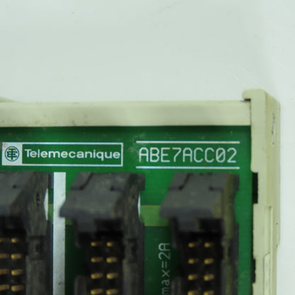 Telemecanique ABE7ACC02 Connection Sub-Base Accessory 2A Max Rail Mount