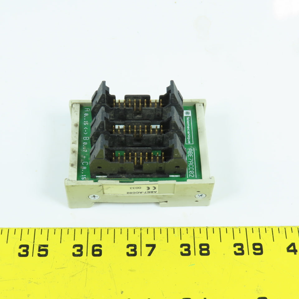 Telemecanique ABE7ACC02 Connection Sub-Base Accessory 2A Max Rail Mount
