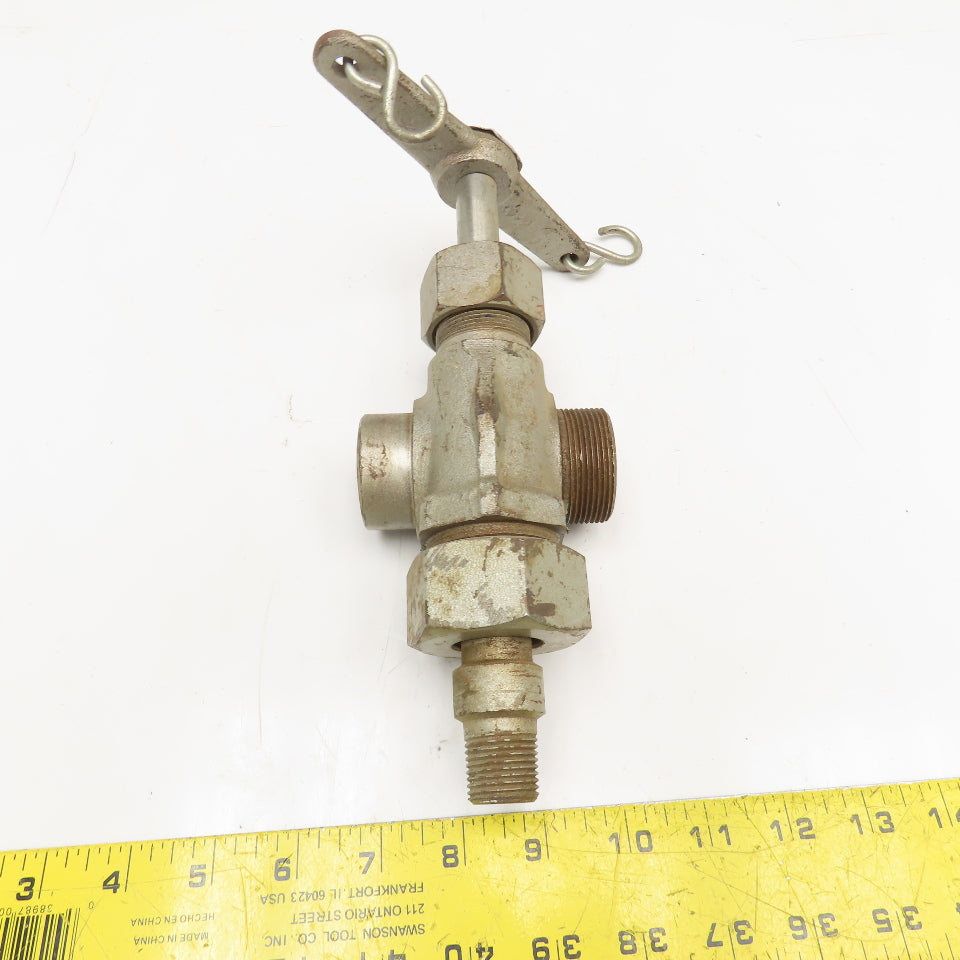 EEP Products 64950-600 G1/2 x G1-1/4 Port Valve W/ 1/2" NPT Divert/Mixing Port