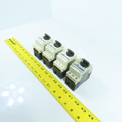 Telemecanique GV2-P06 1-1.6A Motor Protector Circuit Breaker Lot Of 4