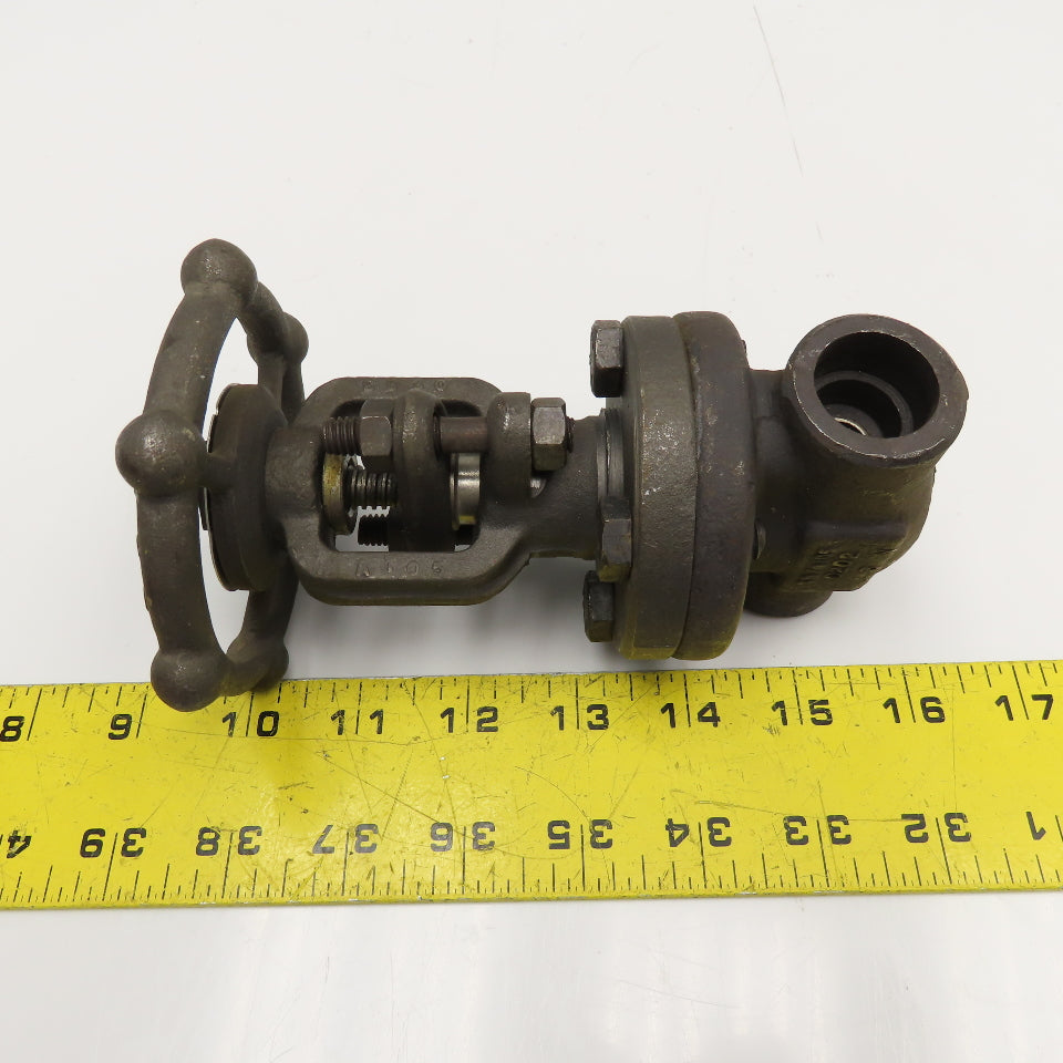 Bonney Forge API 602 1/2" Socket Weld Gate Valve Class 800 1976WP