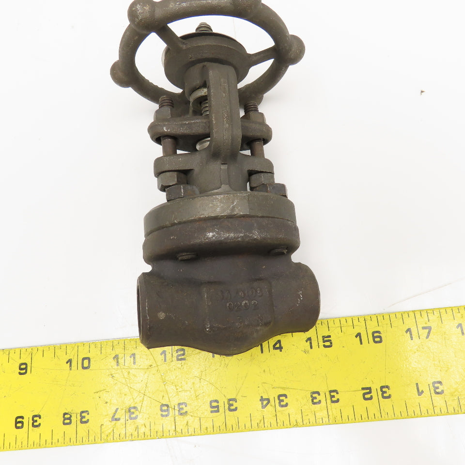 Bonney Forge API 602 1/2" Socket Weld Gate Valve Class 800 1976WP