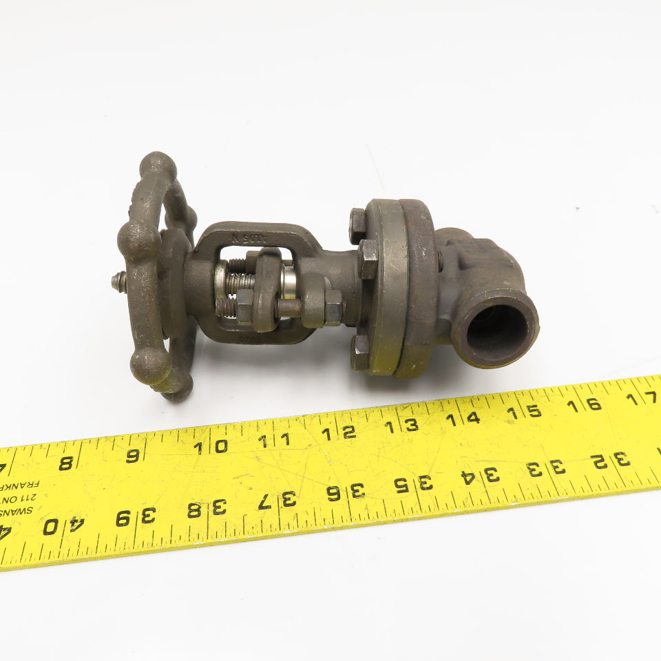 Bonney Forge API 602 1/2" Socket Weld Gate Valve Class 800 1976WP