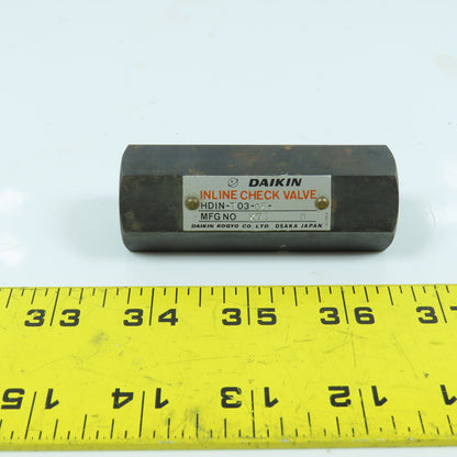 Daikin HDIN-T03-05 Inline Check Valve 3/8"
