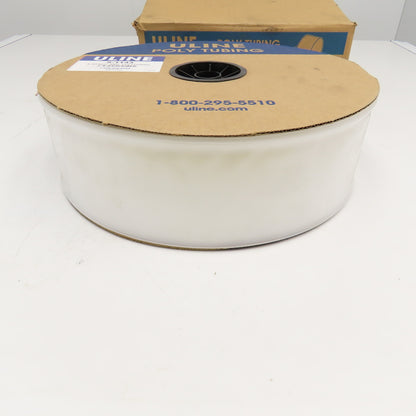 Uline S-1143 4" x 1500' 4 Mil Polytubing Poly Bag Roll 1"Or 3" Core