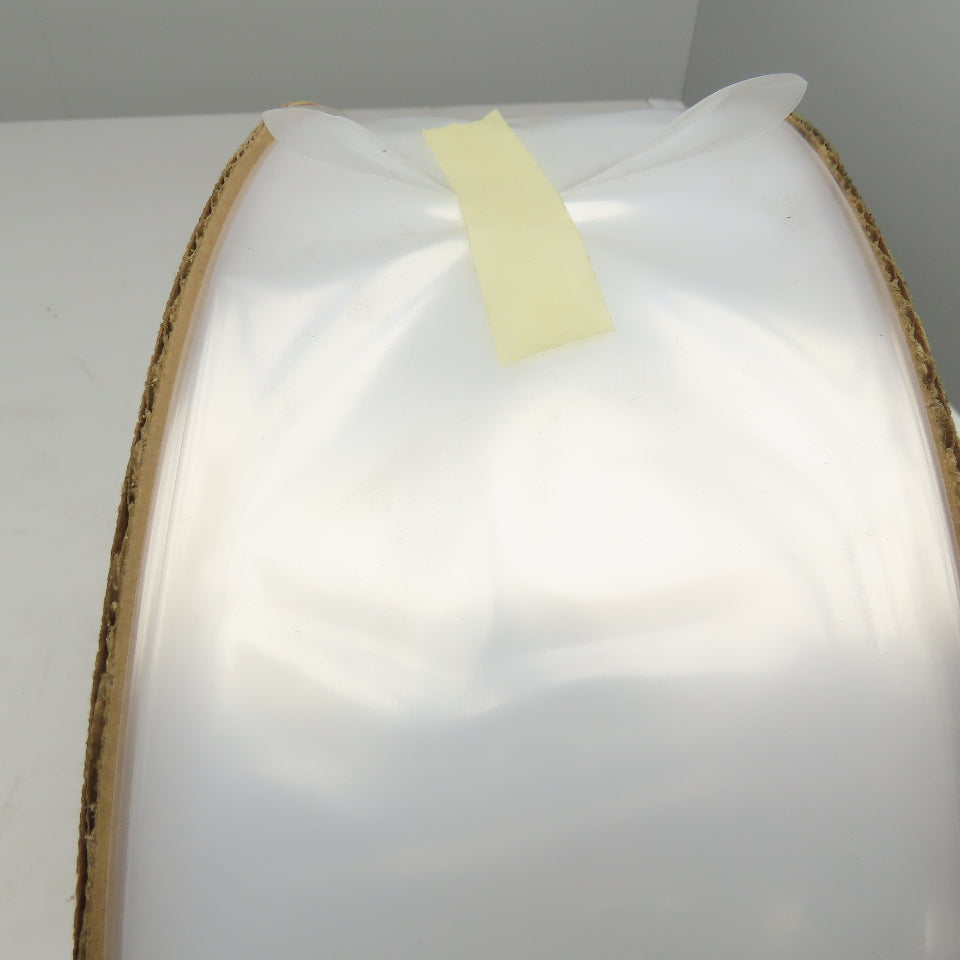 Uline S-1143 4" x 1500' 4 Mil Polytubing Poly Bag Roll 1"Or 3" Core