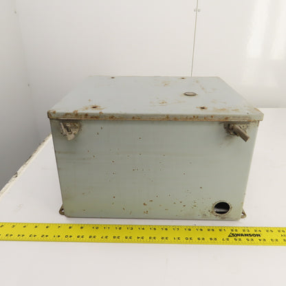 Hoffman 16" x 14" x 10" Electrical Enclosure W/ Backplate & Hinged Door
