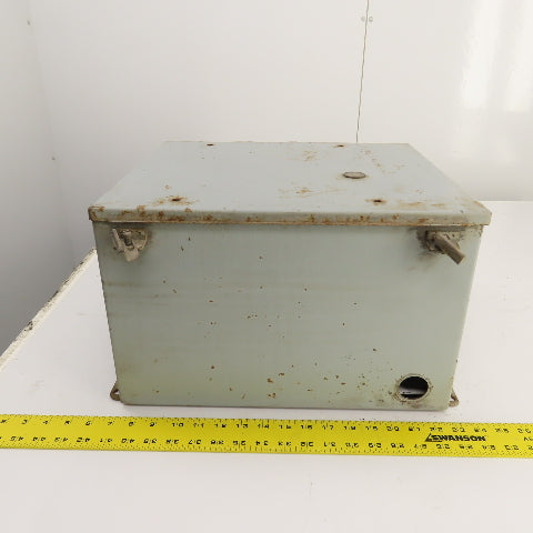 Hoffman 16" x 14" x 10" Electrical Enclosure W/ Backplate & Hinged Door