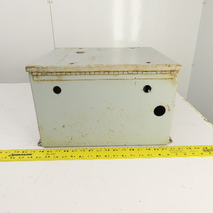 Hoffman 16" x 14" x 10" Electrical Enclosure W/ Backplate & Hinged Door