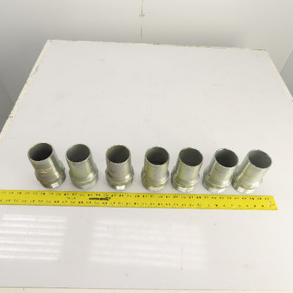 CN300 SP 3" Male Hose Shank x 3" NPT Male Combination Coupling Nipple Lot/7