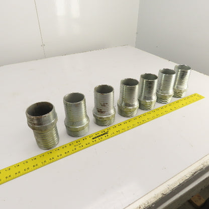 CN300 SP 3" Male Hose Shank x 3" NPT Male Combination Coupling Nipple Lot/7