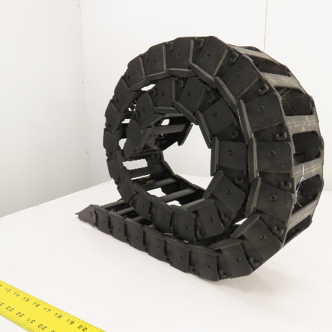 KS 0625.42 86" L Cable Carrier Energy Drag Chain 4" x 1-1/4" ID W/ Anchors