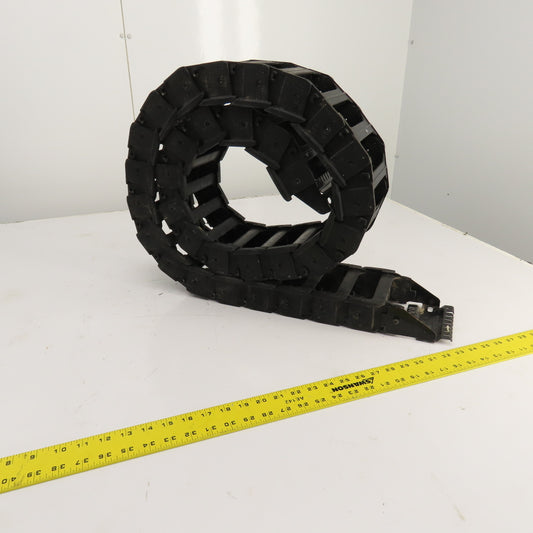 KS 0625.42 86" L Cable Carrier Energy Drag Chain 4" x 1-1/4" ID W/ Anchors