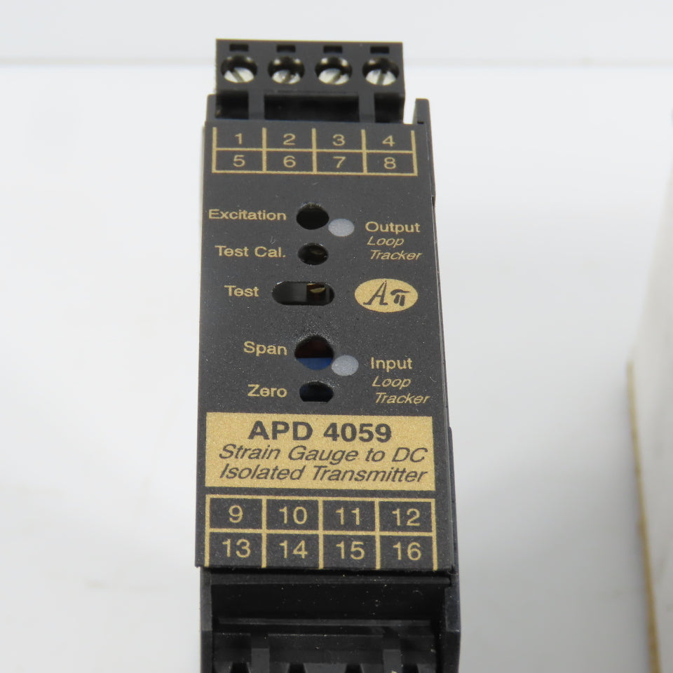Absolute Process Instruments APD 4059 Strain Gauge To DC Transmitter 85-265V