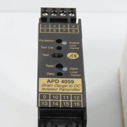 Absolute Process Instruments APD 4059 Strain Gauge To DC Transmitter 85-265V