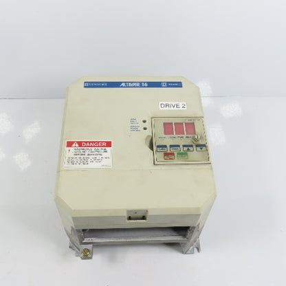 Telemecanique ATV16U29N4 Altivar 16 2HP 1.5kW AC Drive 400/460V 3PH In/Out