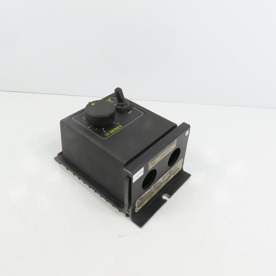 Dart Rev A 15DVE 15 Series DC Speed Controller 120/240VAC Input 0-90/180VDC Out