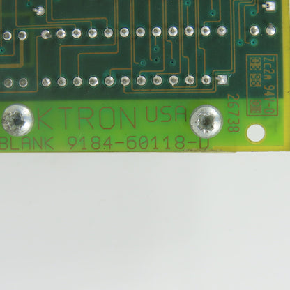 K-Tron 9184-60118-D KEG05044946 PC Control Board