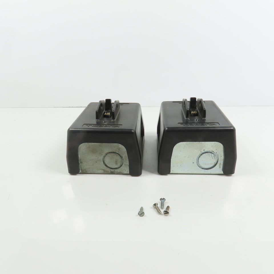Hubbell HBL7810D HBL7810BW 30A Manual Motor Controller Switch 20HP 600V Lot Of 2