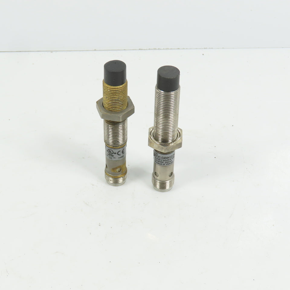 Allen Bradley 872C-D4NN12-D4 Threaded Barrel Inductive Proximity Sensor Lot/2