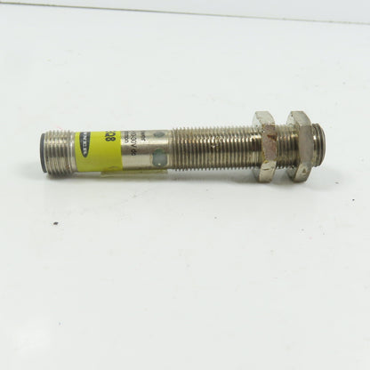 Banner M12EQ8 Threaded Barrel Photoelectric Sensor 10-30VDC